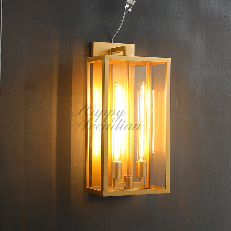 Garek Indoor Wall Lamp Fixture, Modern Outdoor Wall Sconce