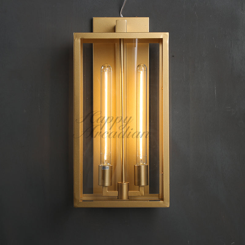 Garek Indoor Wall Lamp Fixture, Modern Outdoor Wall Sconce