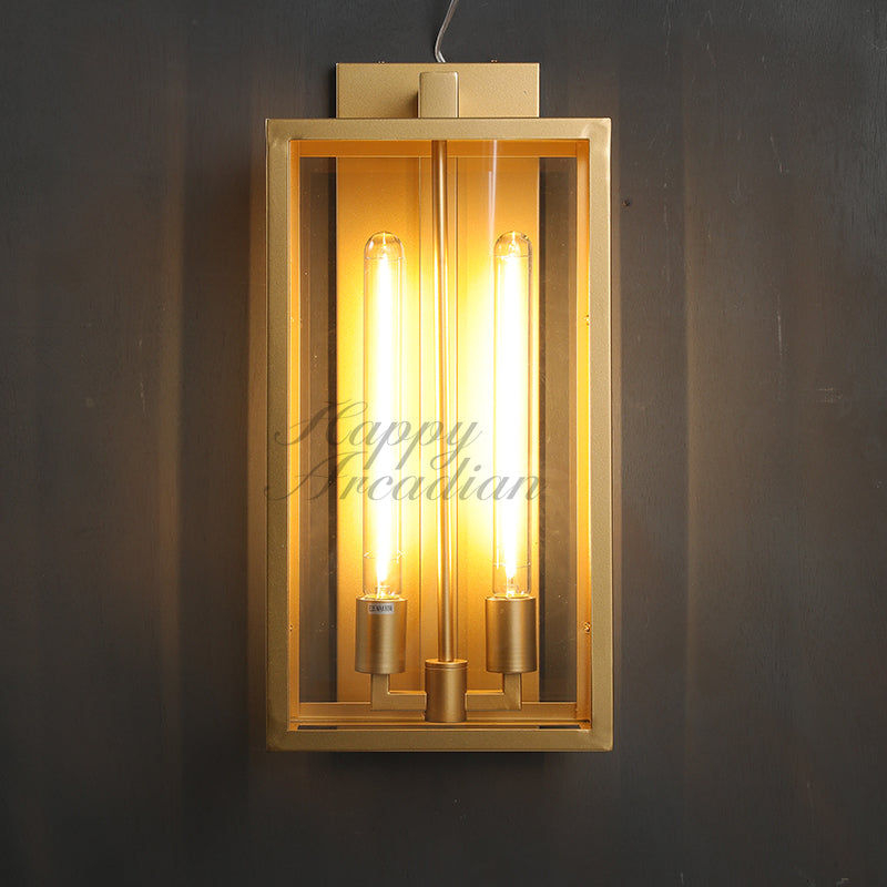 Garek Indoor Wall Lamp Fixture, Modern Outdoor Wall Sconce