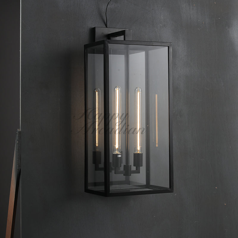 Garek Indoor Wall Lamp Fixture, Modern Outdoor Wall Sconce