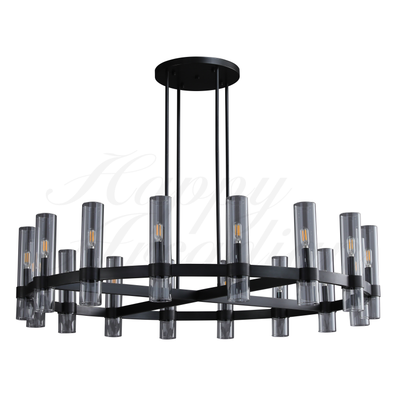 HA Rebecca Round Chandelier 48″, 16-Lights