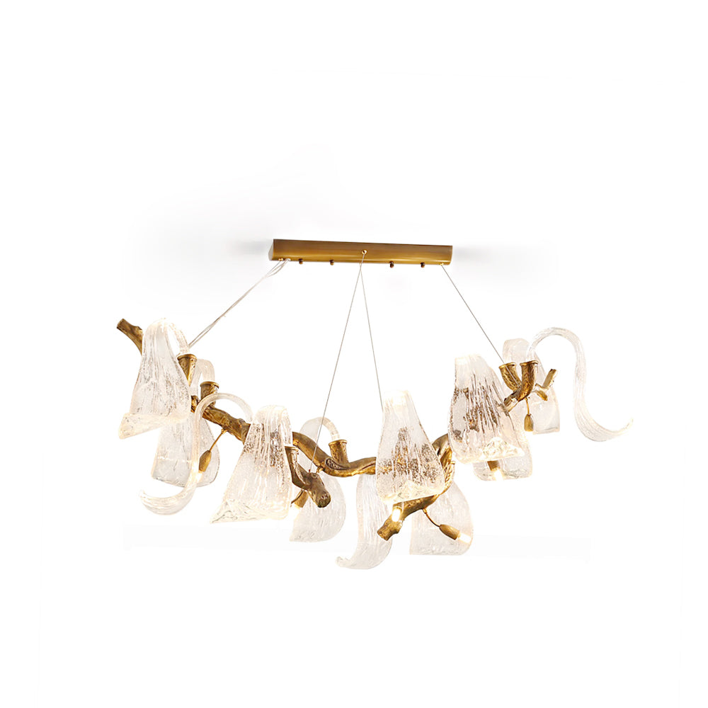 Icarus Wings Horizontal  Branch Chandelier