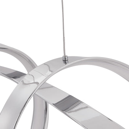 Lisbon LED Chandelier Chrome