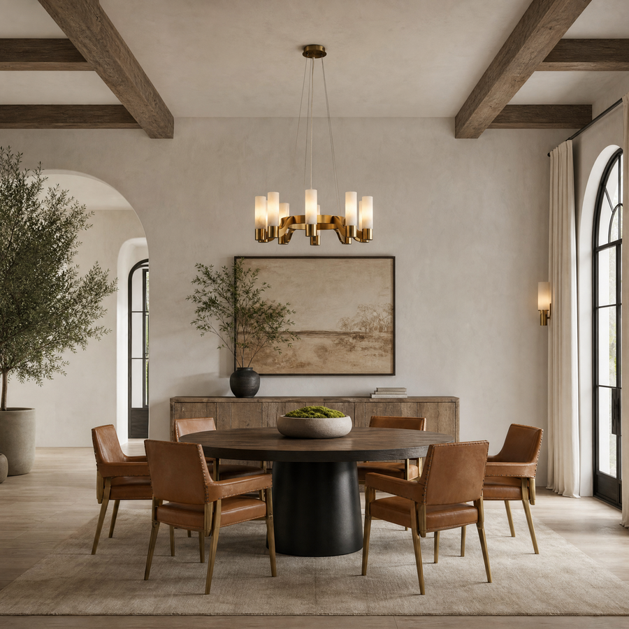 Livia Modern Alabaster Hanging Light Fixtures