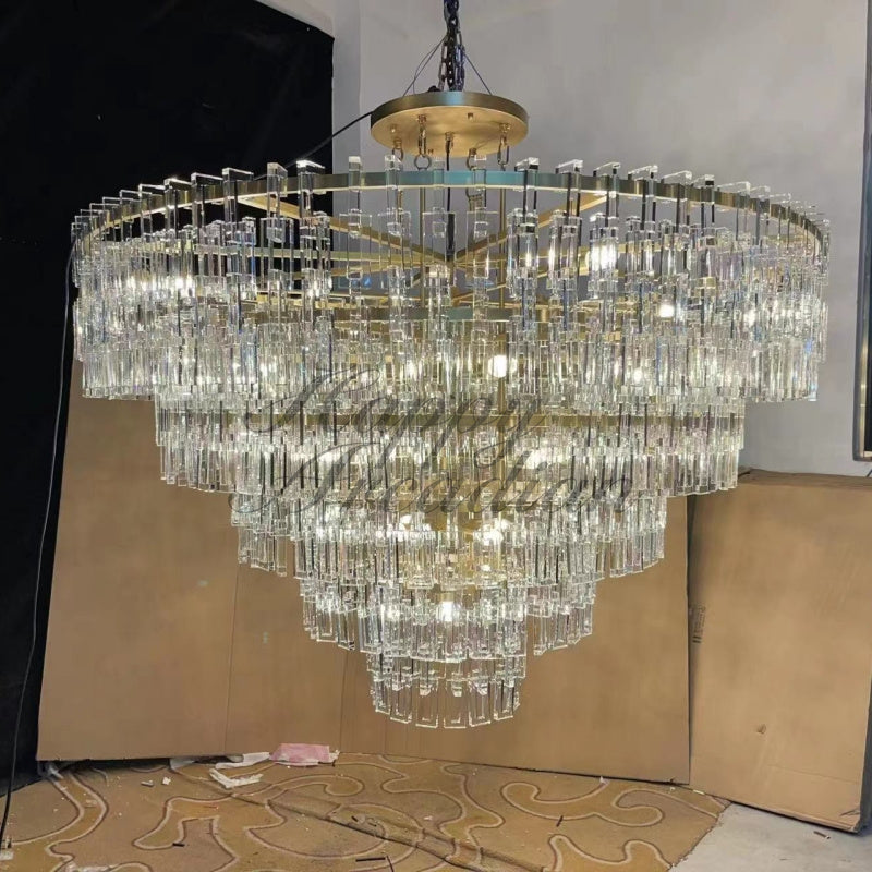 Seraphina Series K9 Crystal Round Chandelier