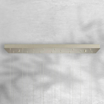Maeva Rectangular Chandelier 15 LIGHT/ 30 LIGHT