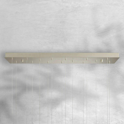 Aquilene Rectangular Chandelier 15/30 Light