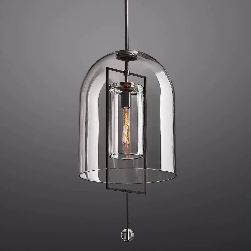 Donie Modern Glass Bell Shade Pendant Light