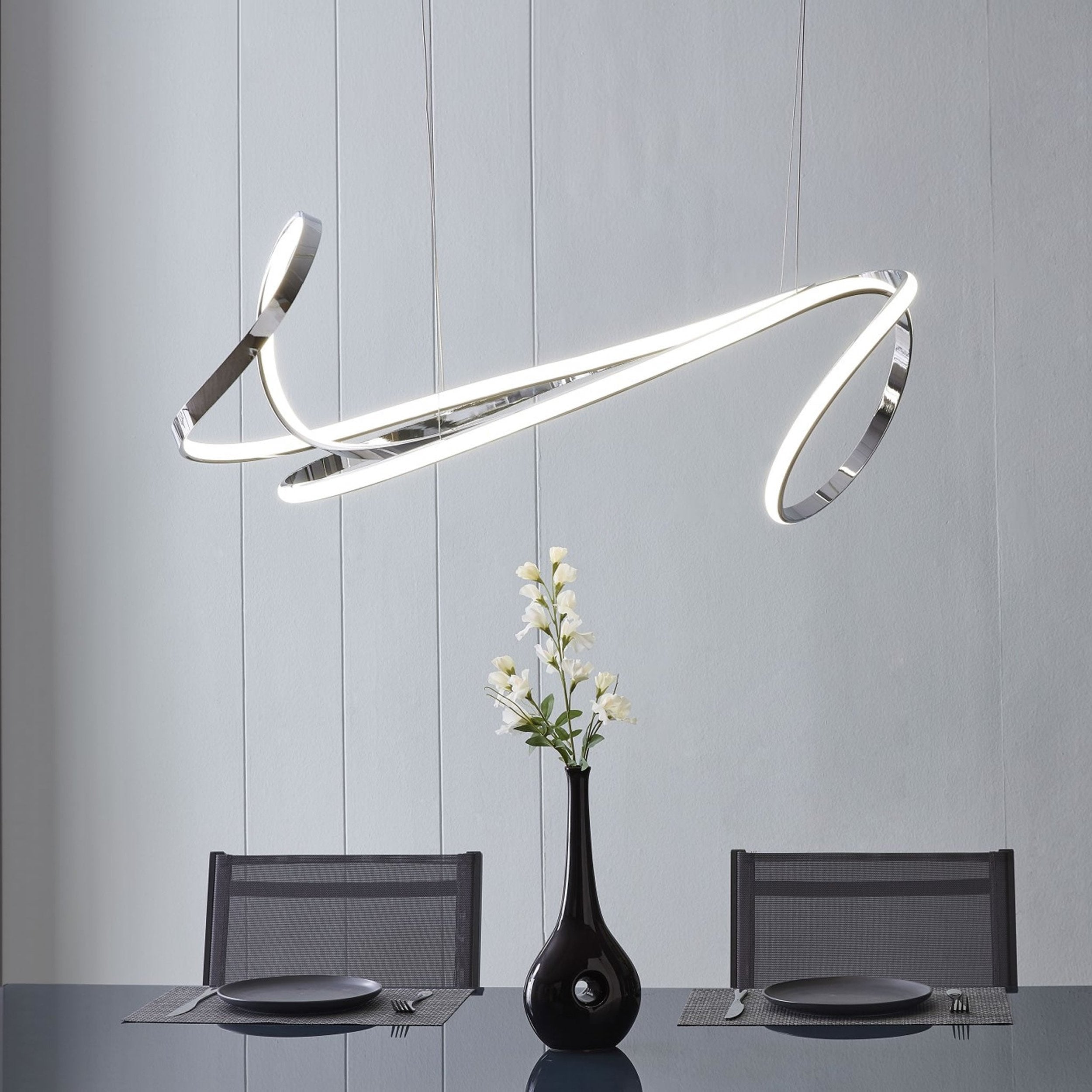 Moscow LED Chandelier Chrome