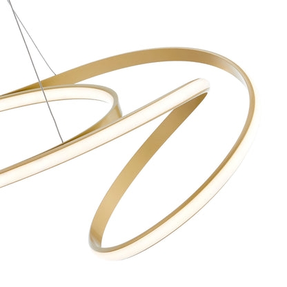 Moscow LED Chandelier Gold