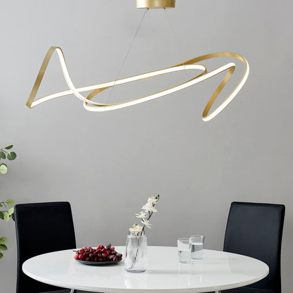 Moscow LED Chandelier Gold