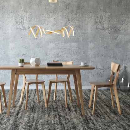 Munich LED Horizontal Chandelier Gold