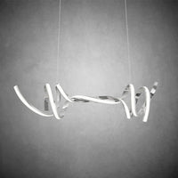 Munich LED Horizontal Chandelier Chrome