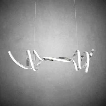 Munich LED Horizontal Chandelier Chrome