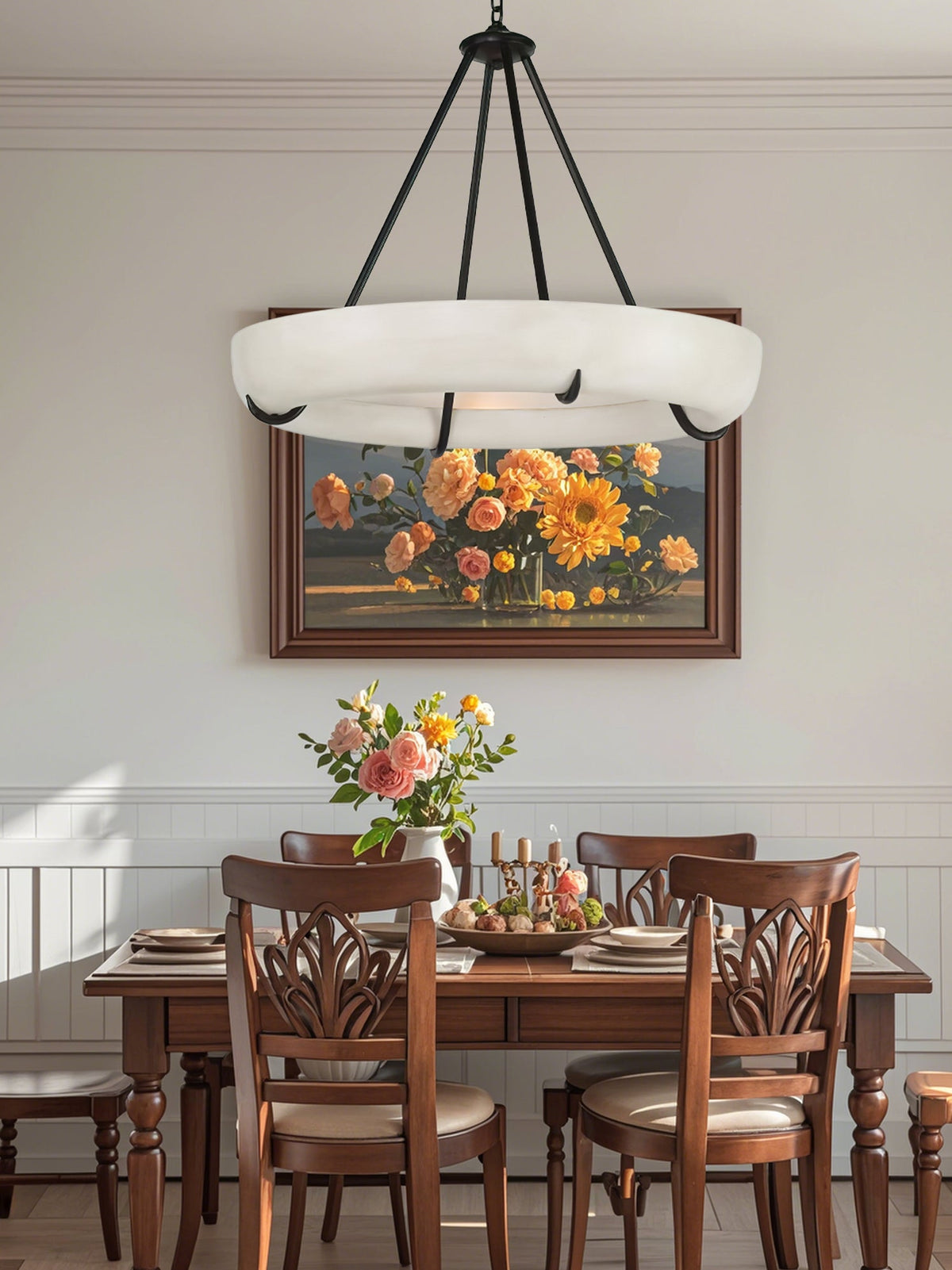 Orion Alabaster Chandelier - Vakkerlight