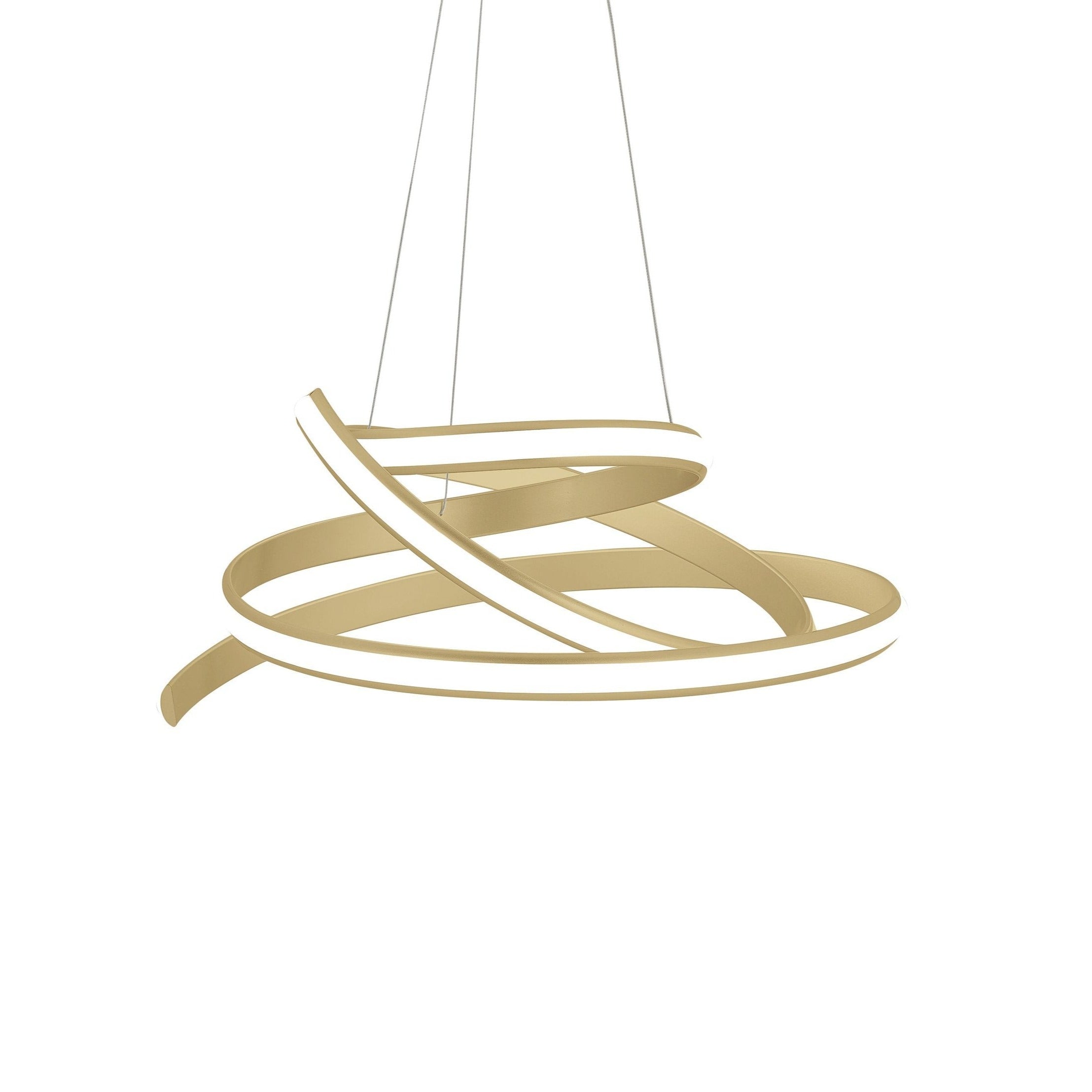 Oslo LED Adjustable Chandelier Gold