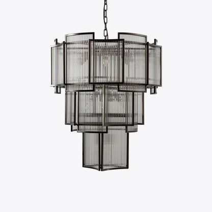 Brass Monte Carlo Grande Chandelier 26.8"