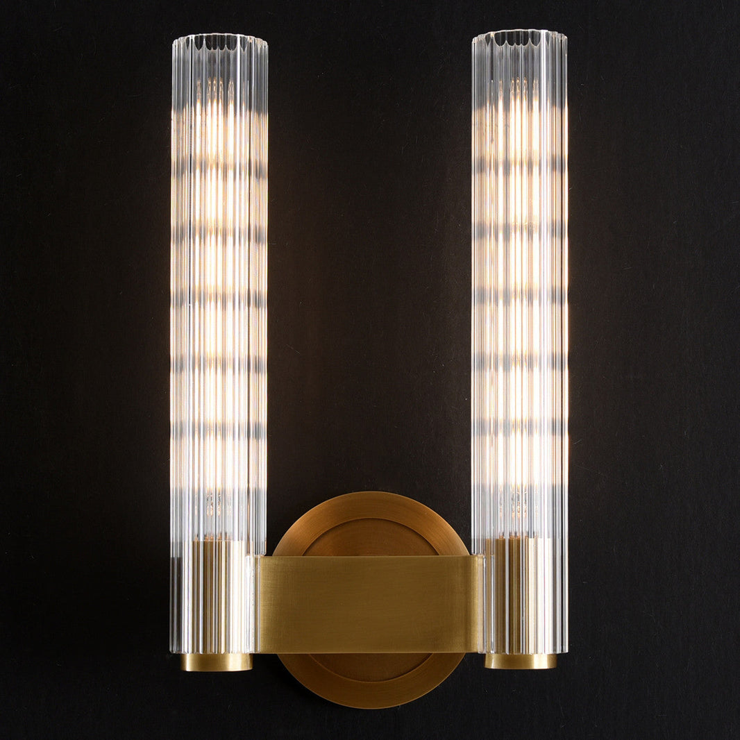 Parker Double Sconce Brass