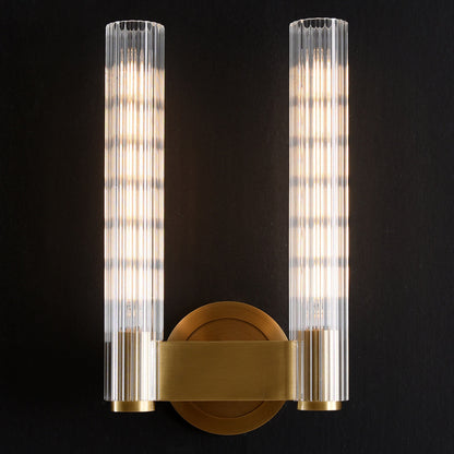 Parker Double Sconce Brass