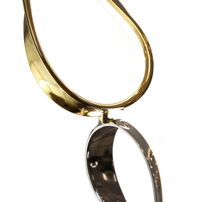 Prague Vertical Chandelier Gold & Chrome