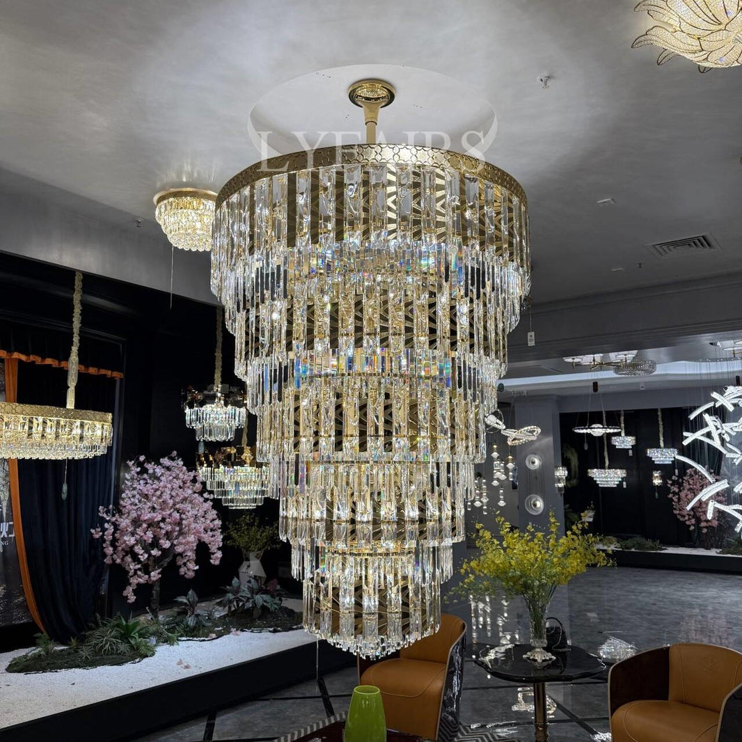 Egyptian Pharaoh Series Luxury Crystal Chandelier