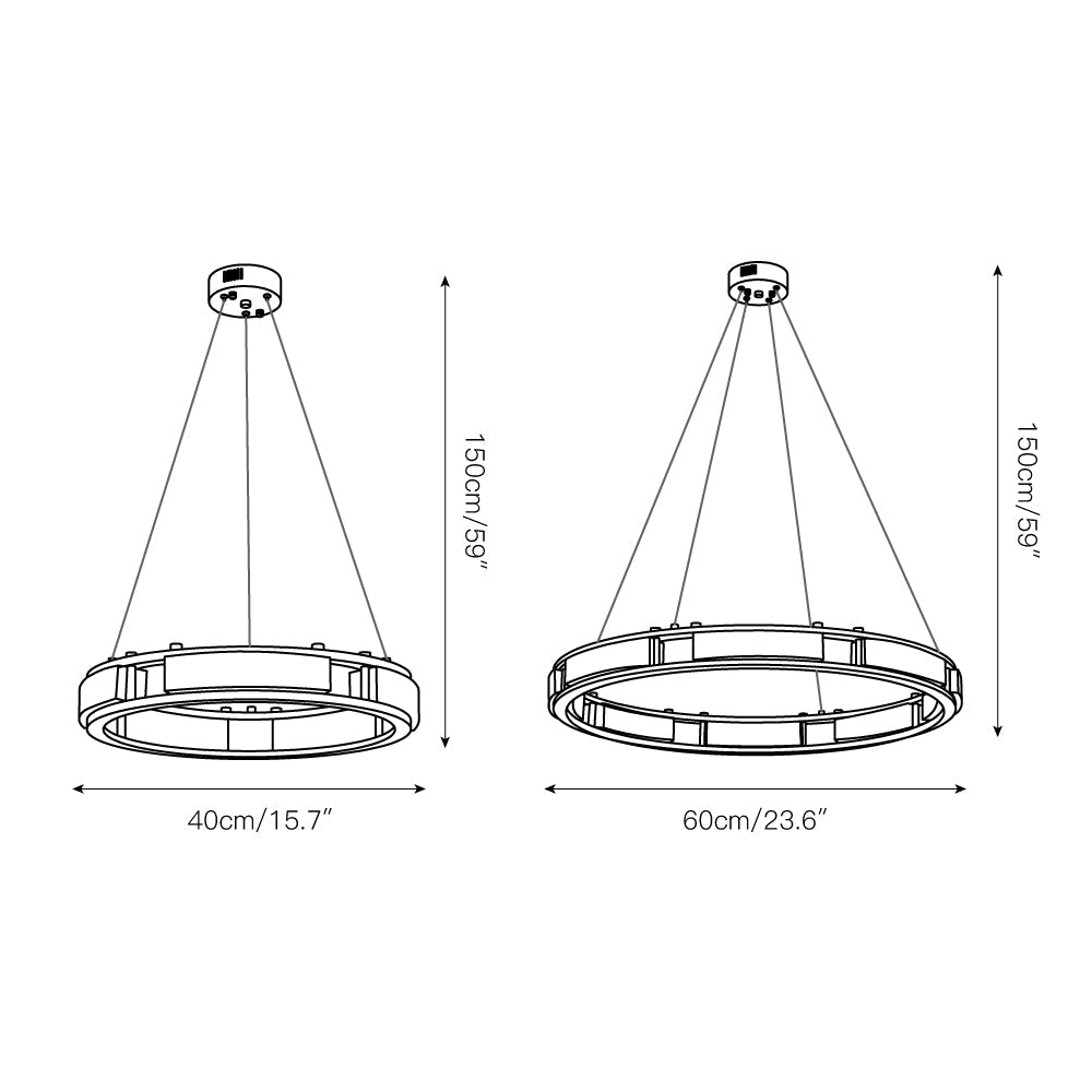 Qatar Alabaster Chandelier