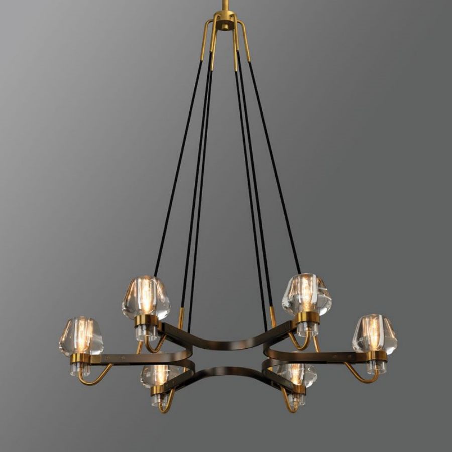 Aurora 6 Light Chandelier