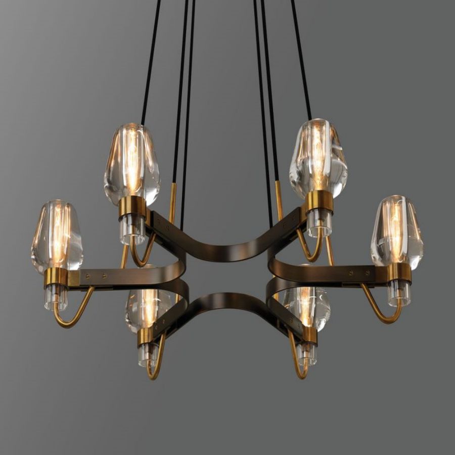 Aurora 6 Light Chandelier