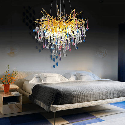 Doris Crystal Branch Chandelier