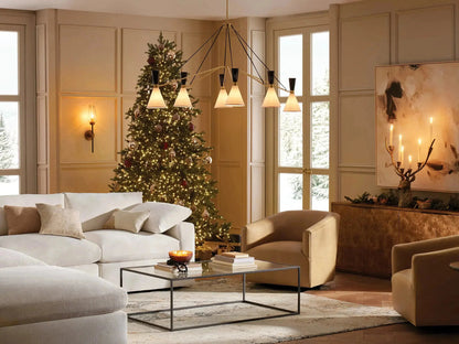 Ranleigh 6-Light Linear Chandelier