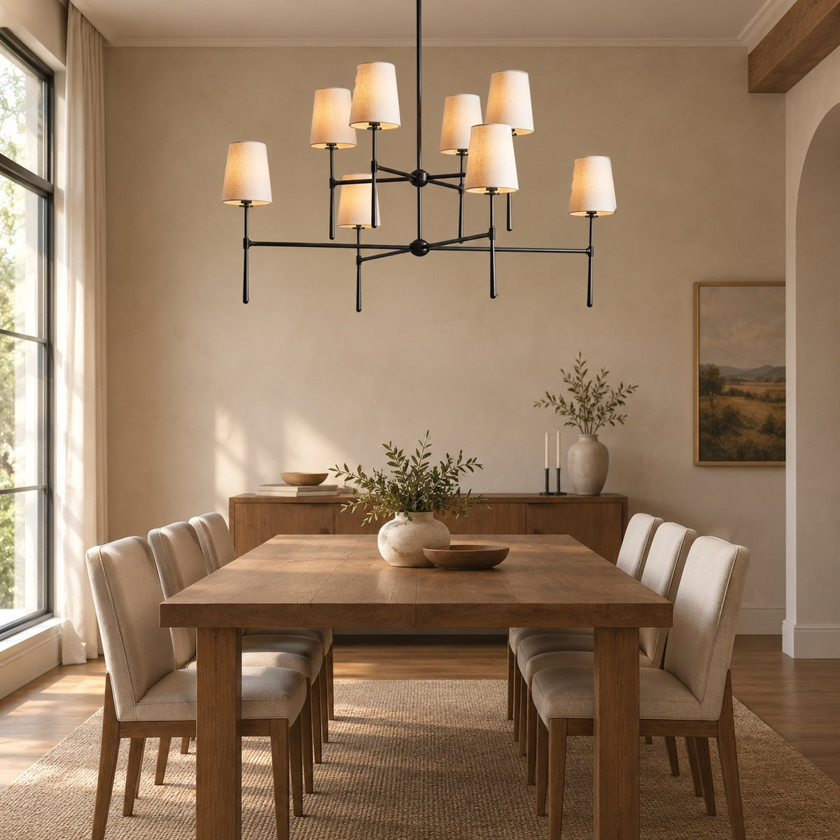 Roselene 2-Tier Round Chandelier
