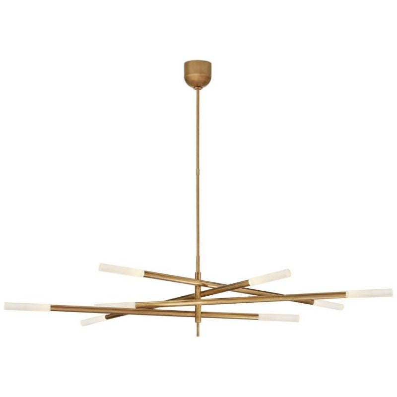Roussee Grande Eight Light Articulating Chandelier