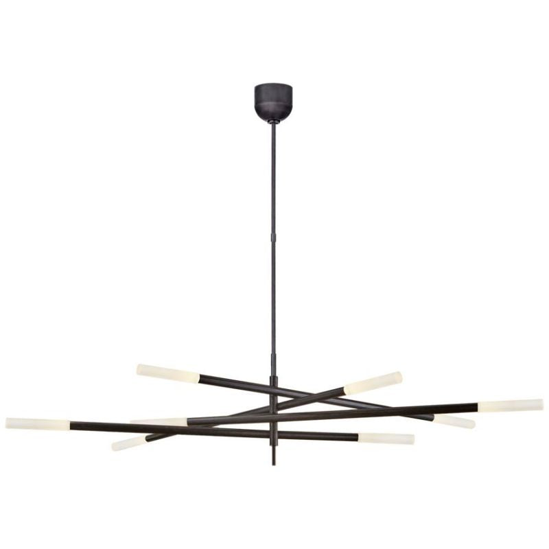 Roussee Grande Eight Light Articulating Chandelier