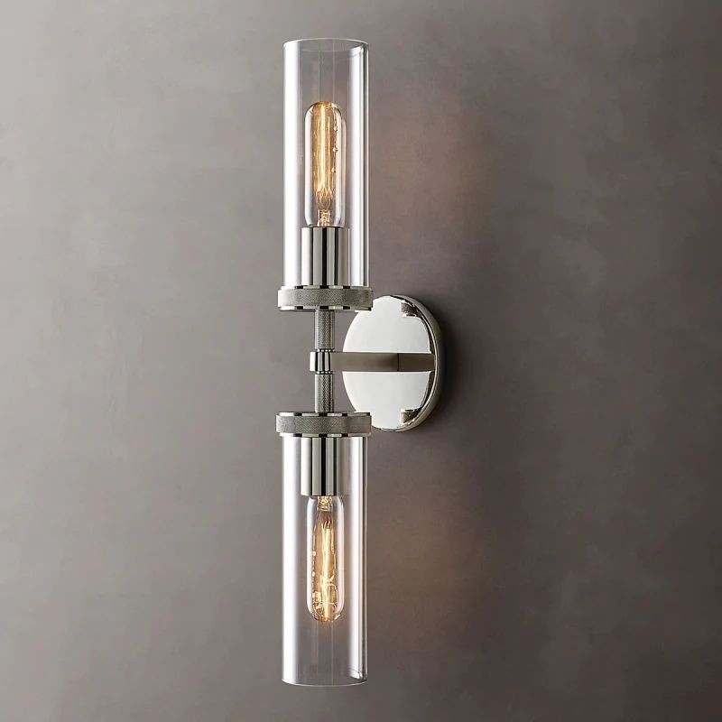 HA Lambeth Round Linear Short Wall Sconce