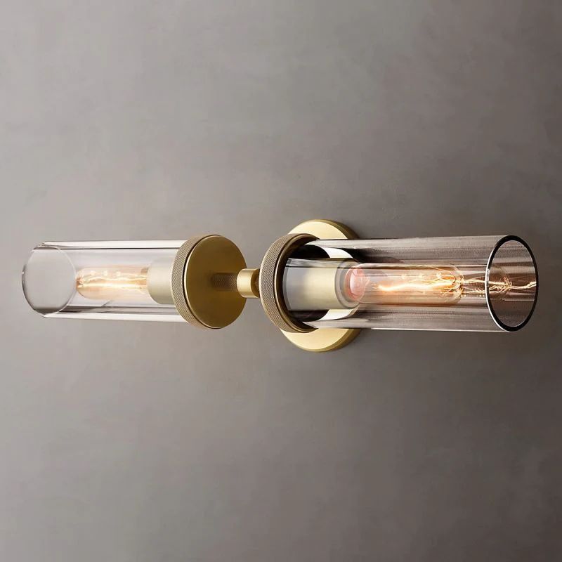 HA Lambeth Round Linear Short Wall Sconce