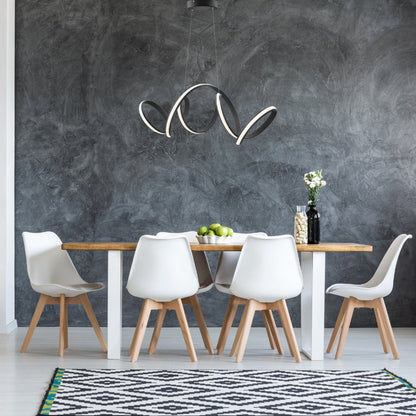 Seville LED Chandelier Black