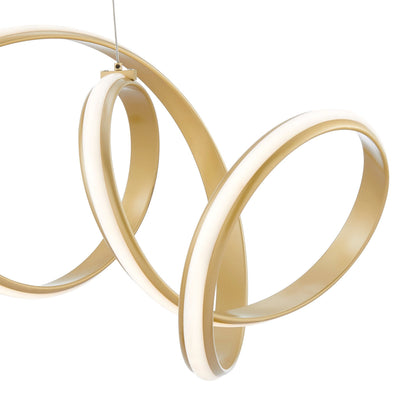 Seville LED Chandelier Gold
