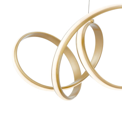 Seville LED Chandelier Gold
