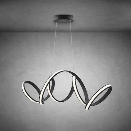 Seville LED Chandelier Black