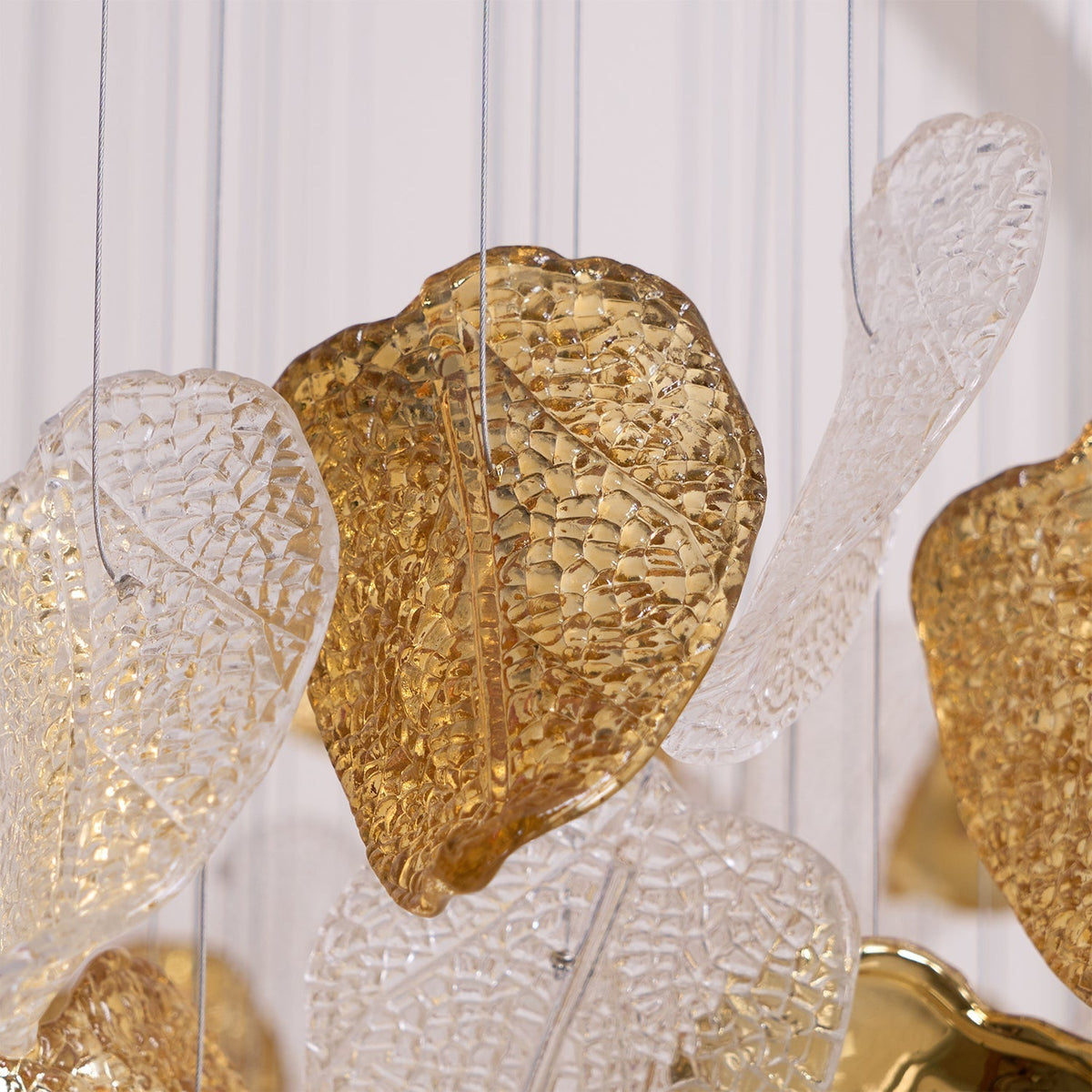 Shake Leaves Chandelier 31.8" 39.4" 47.2"