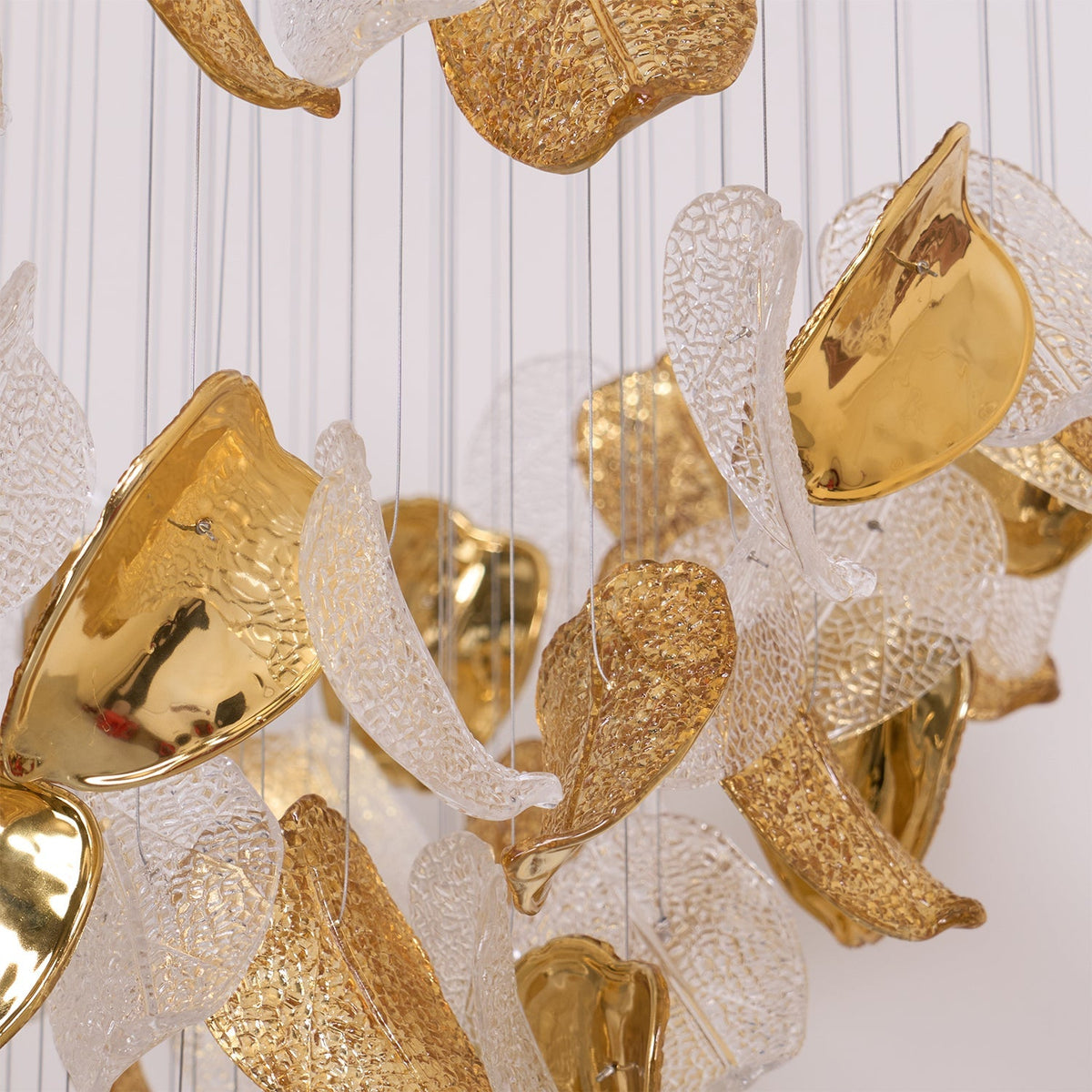 Shake Leaves Chandelier 31.8" 39.4" 47.2"