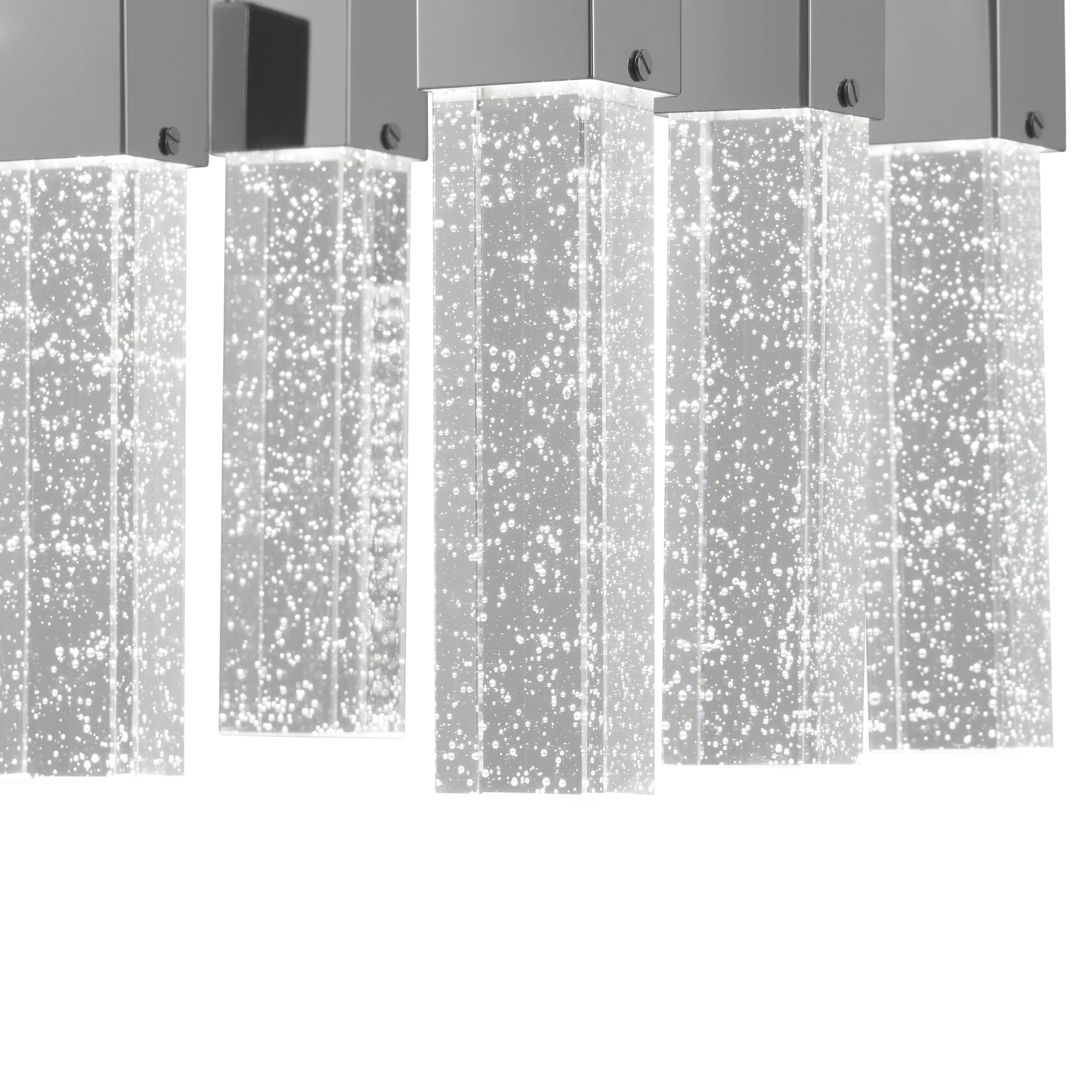 Short Crystal Sparkling Night Chandelier 15 Light