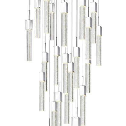 Sparkling Night Chandelier Vertical XL  25  Light