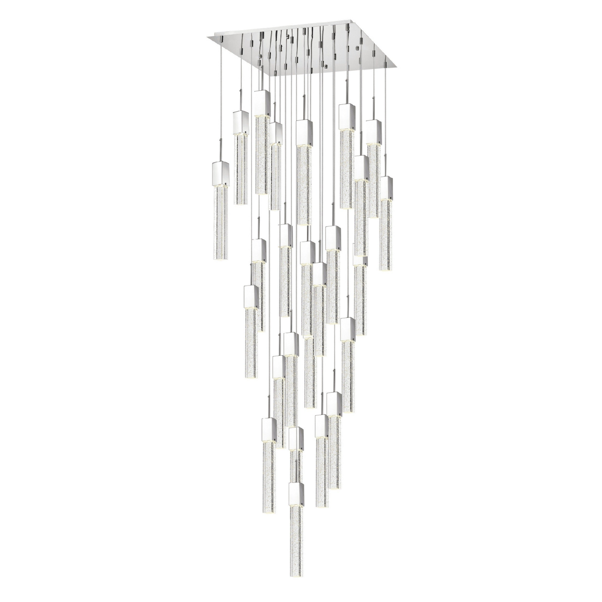 Sparkling Night Chandelier Vertical // XL  25  Light