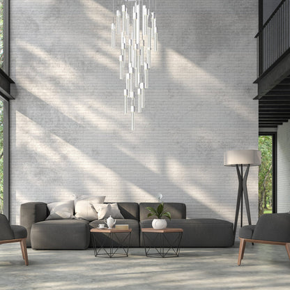 Sparkling Night Chandelier Vertical XL  25  Light