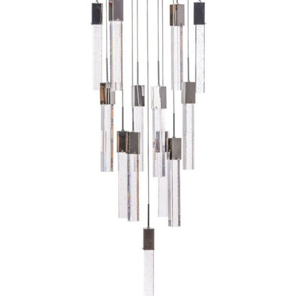 Sparkling Night Cylinder Chandelier 13 Light