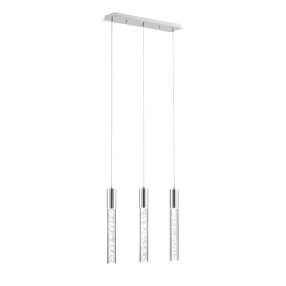 Sparkling Night Cylinder Chandelier 3 Light