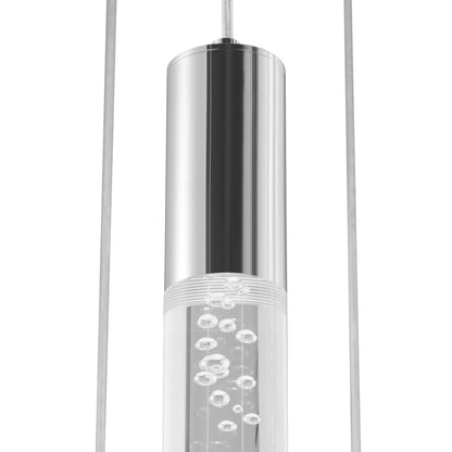 Sparkling Night Cylinder Chandelier 9 Light