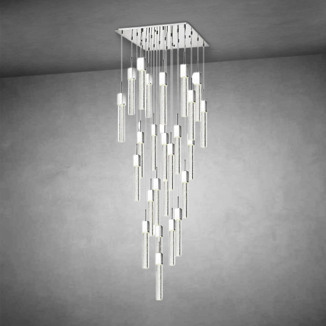 Sparkling Night Chandelier Vertical XL  25  Light