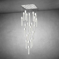 Sparkling Night Chandelier Vertical XL  25  Light